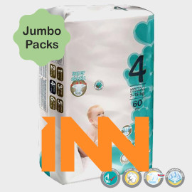 INNHJ-PAR-001 MODEL WHOLESALE NEWBORN MINI MIDI MAXI JUNIOR EXTRA LARGE FLEXIBLE UNISEX PREMIUM ABSORBENT DIAPERS